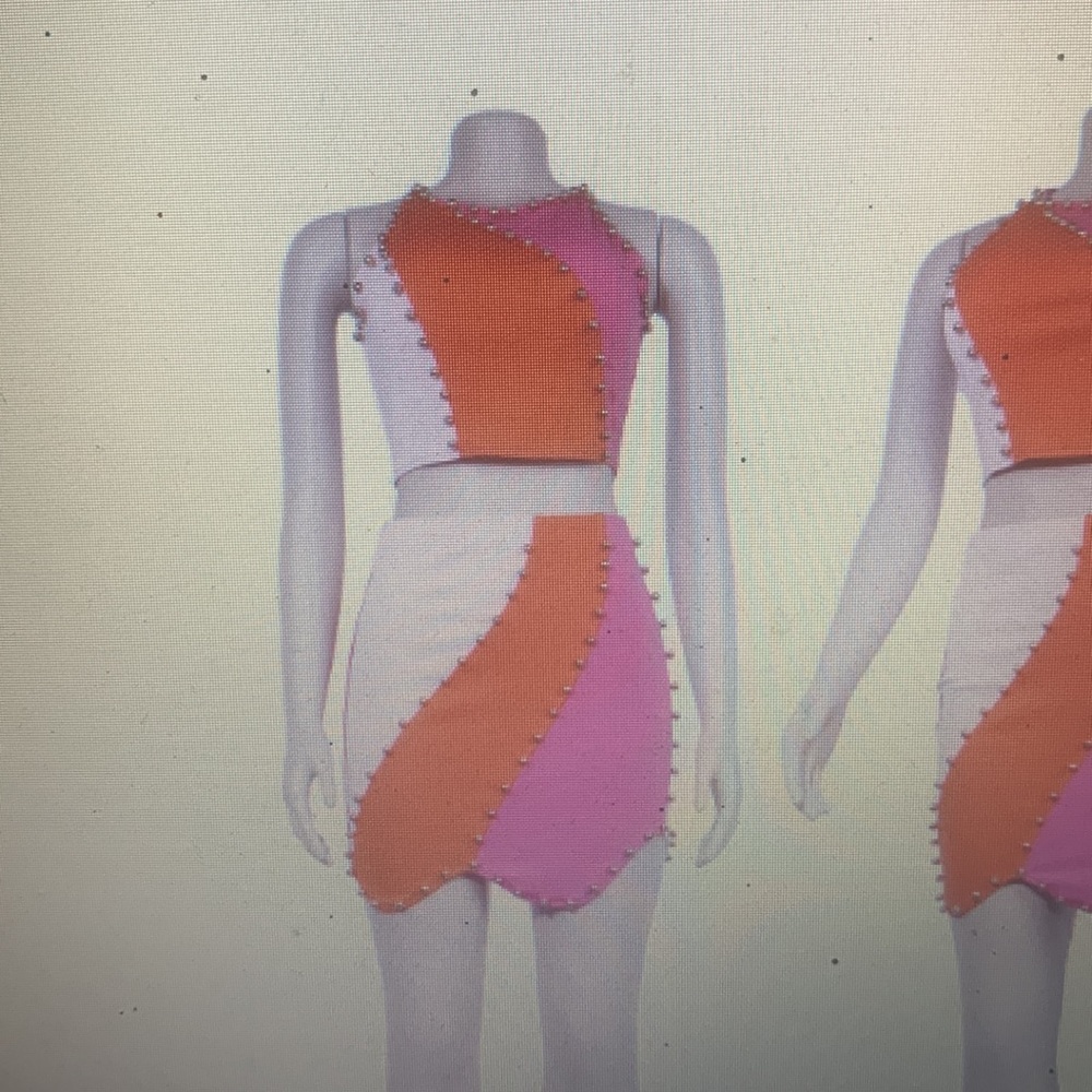 Matching skirt and top set